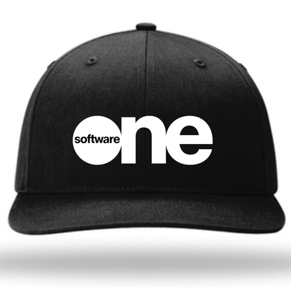 SWO Richardson Solid Twill Trucker Hat - Black