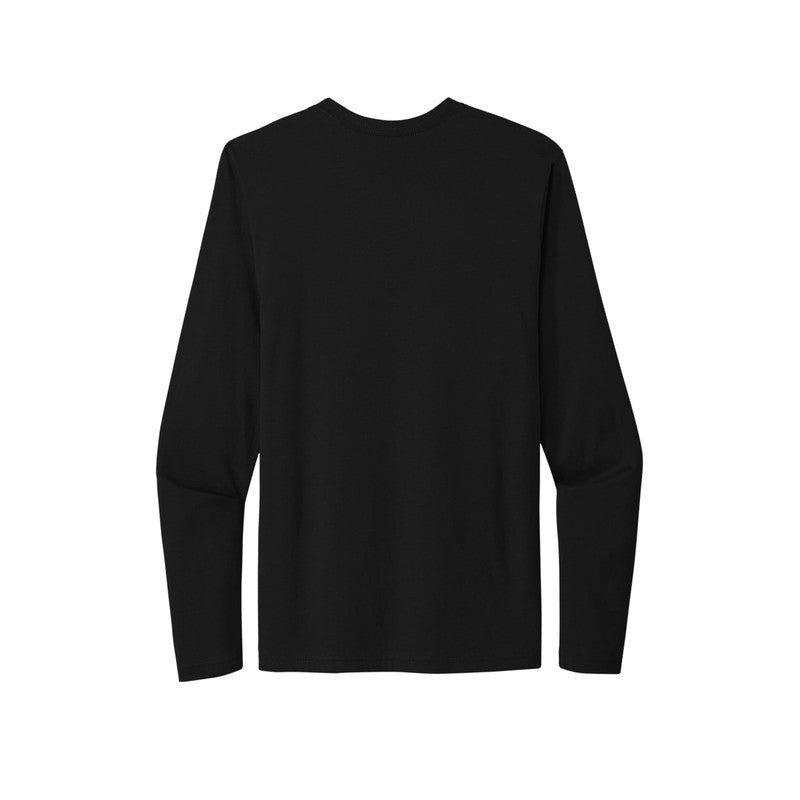 SWO Next Level Apparel® Cotton Long Sleeve Tee - Black