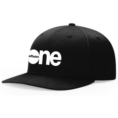 SWO Richardson Solid Twill Trucker Hat - Black