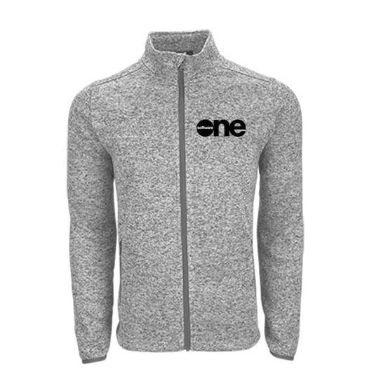 SWO Men's Summit Sweater-Fleece Jacket - ICEBERG GREY