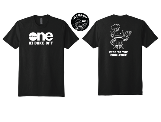 SWO AI Bake Off T-Shirt & Sticker Set