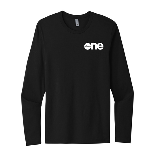 SWO Next Level Apparel® Cotton Long Sleeve Tee - Black