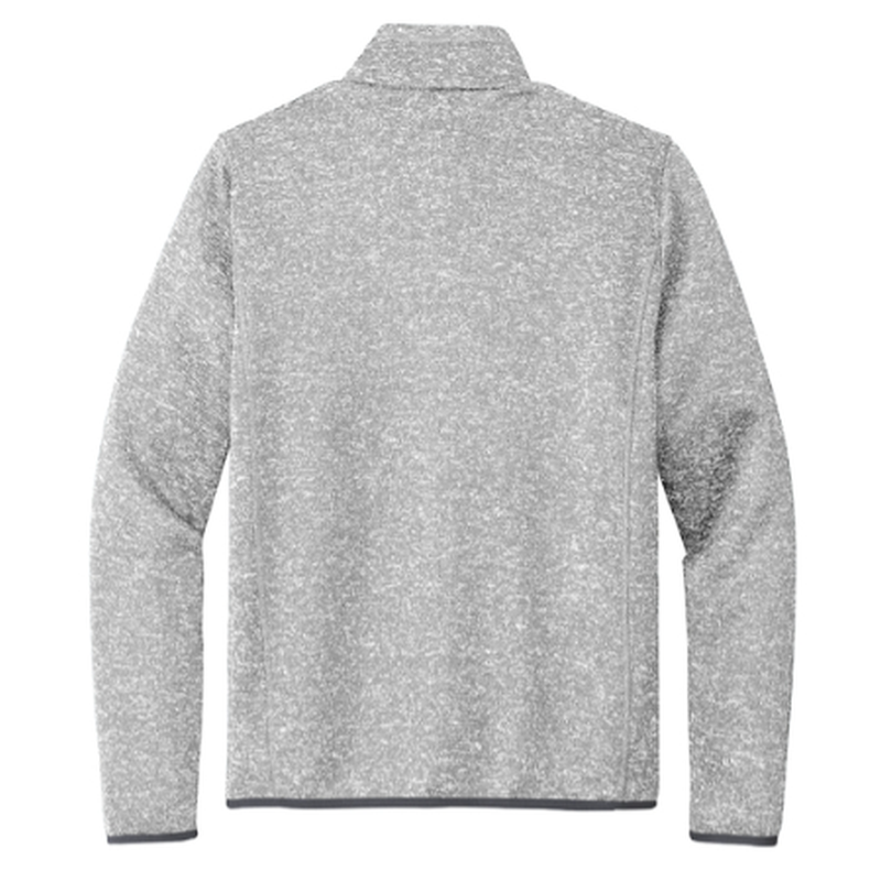 SWO Port Authority® Sweater Fleece Jacket - Grey Heather