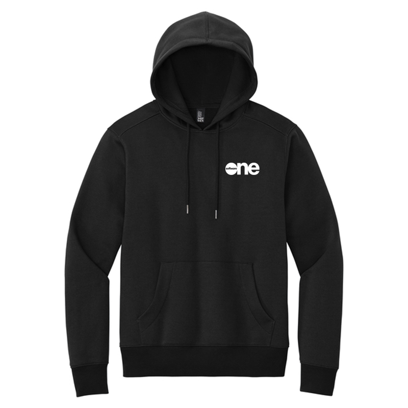 SWO District® Perfect Weight® Unisex Fleece Hoodie - Jet Black
