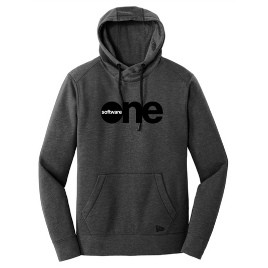 SWO New Era® Tri-Blend Fleece Pullover Hoodie - Black Heather